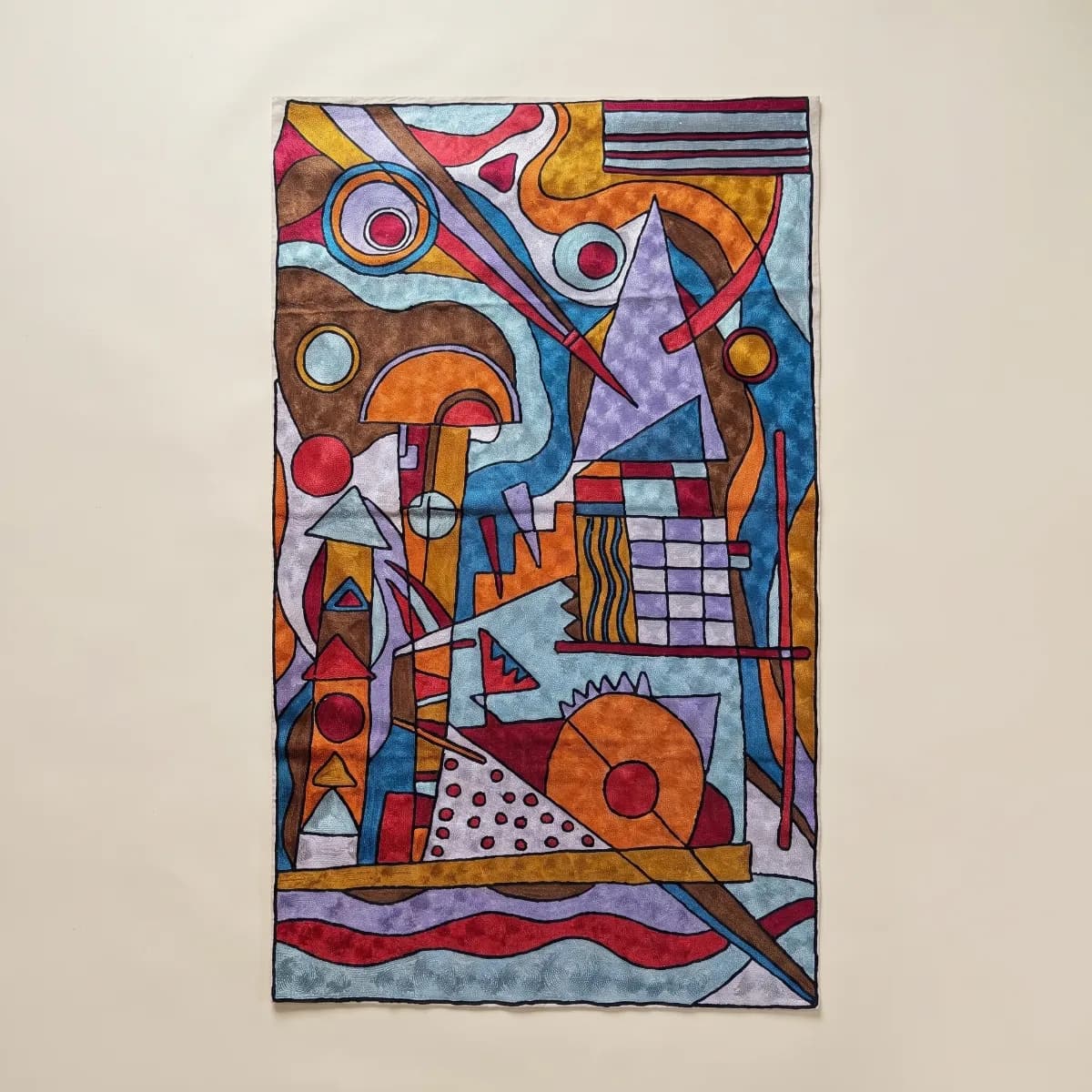 3 ft × 5 ft - Gulistan Panel Aari Rug — view 1