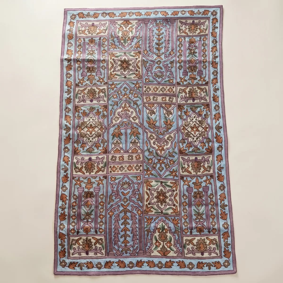 3 ft × 5 ft - Mehrab Garden Aari Rug — view 1