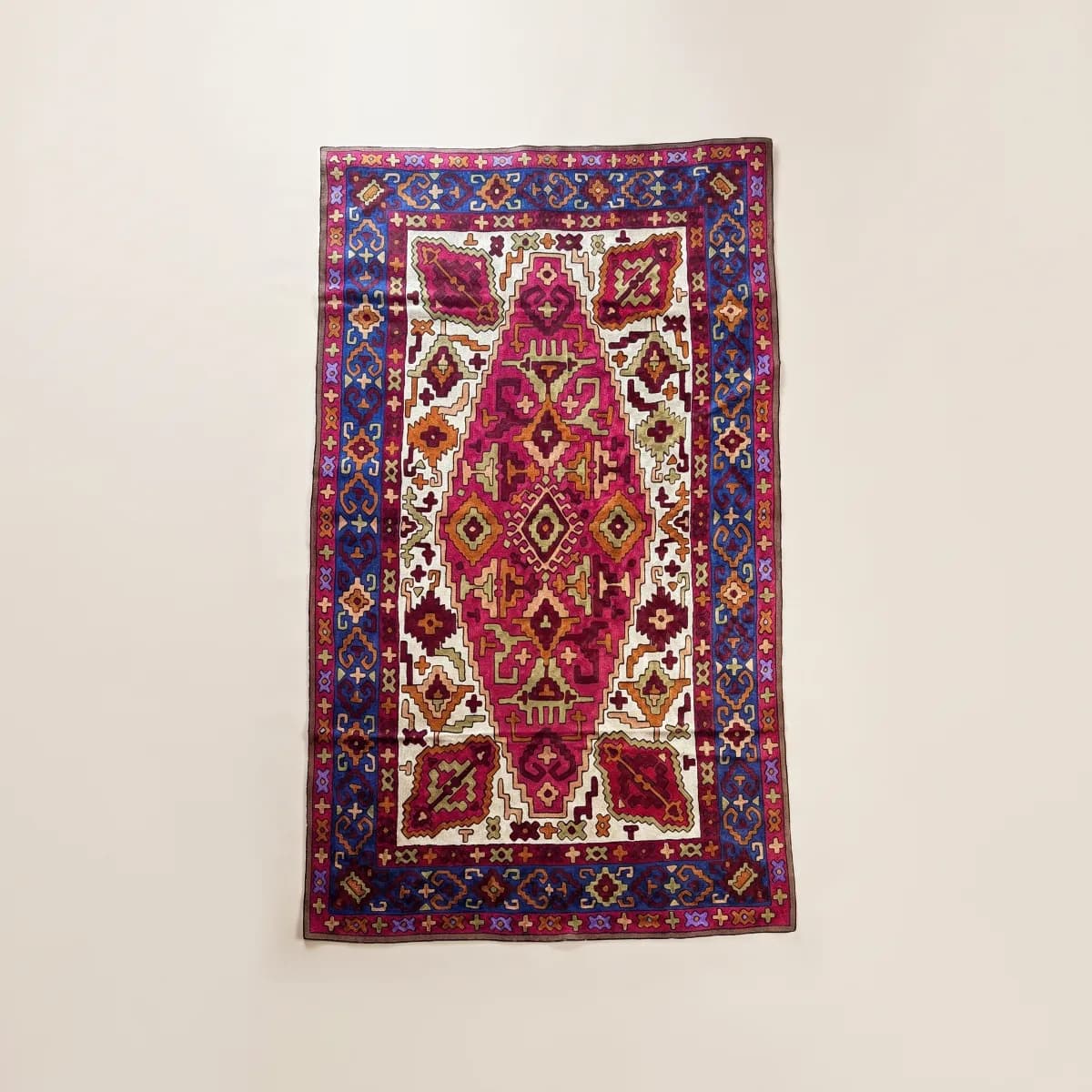 3 ft × 5 ft - Sahar Floral Weave Rug — view 1