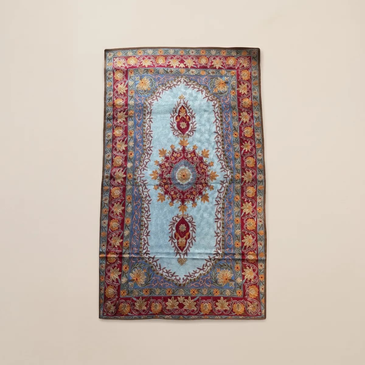 3 ft × 5 ft - Zameer Floral Aari Rug — view 1
